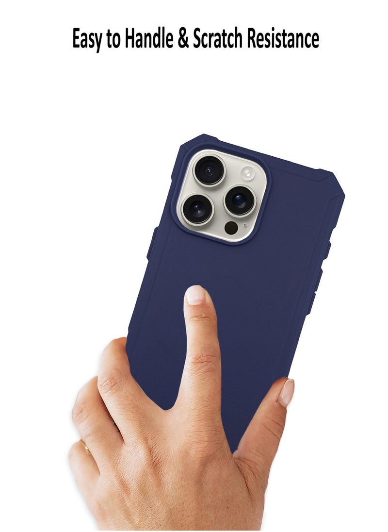 Apple iPhone 16 Pro Max Premium UAG Case | Premium Silicone  Case Cover Designed for Apple iPhone 16 Pro Max | Apple iPhone 16 Pro Max Case Camera and Drop Protection Thin Protective Back Cover Case for Apple iPhone 16 Pro Max - Blue
