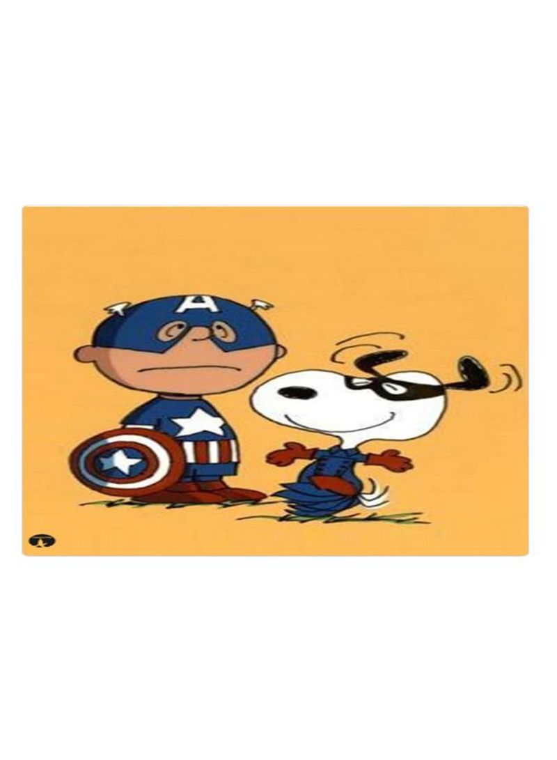 RKN Printed Anti-Slip Gaming Mouse Pad Multicolour