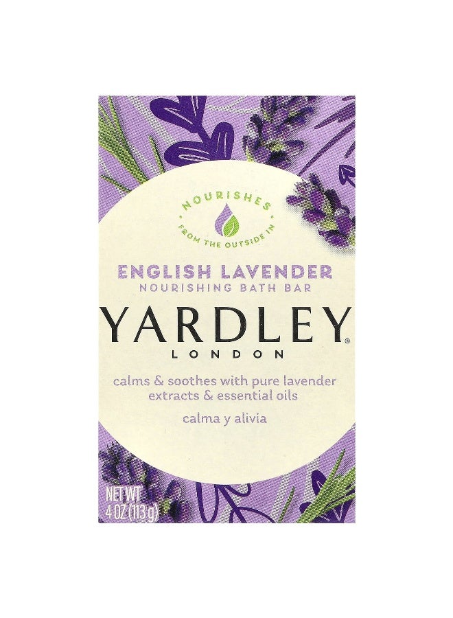 Yardley of London Yardley London, Nourishing Bath Bar, English Lavender, 4 oz (113 g)  - Image 1