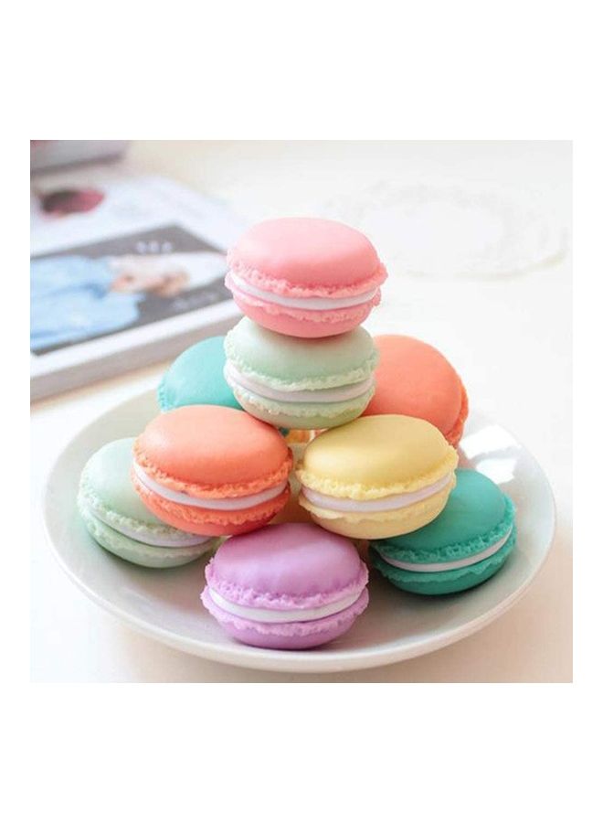 Silicone 3D Macaroon Hamburger Fondant Mold Pink 5.3x3.5x1.1inch - Image 5