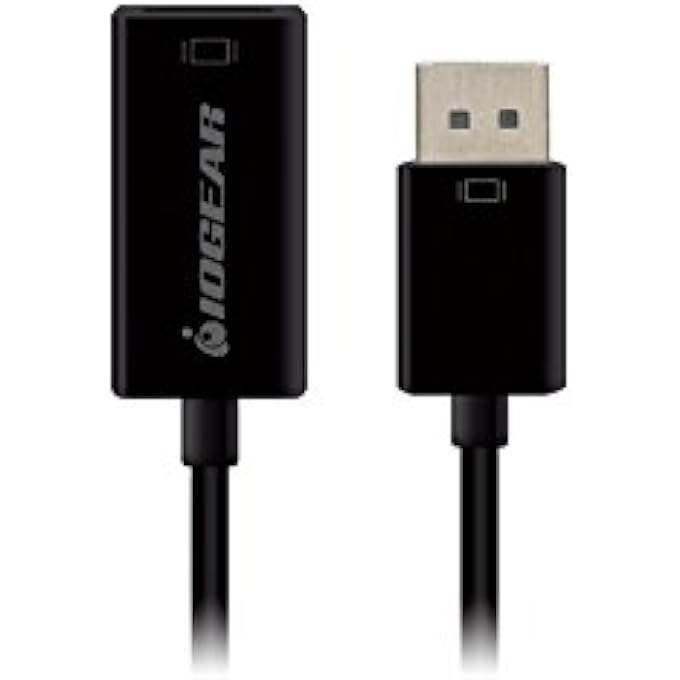 Iogear ACTIVE DISPLAYPORT TO HDMI ADAPTER WITH 4K SUPPORT, GDPHD4KA - Image 1