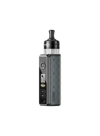 Drag S3 Metal gray Vape Refill Juice Kit Pod System 3 Professional Modes with 5ml Tank An Adjustable Top Airflow 60W 3000mA - view 2