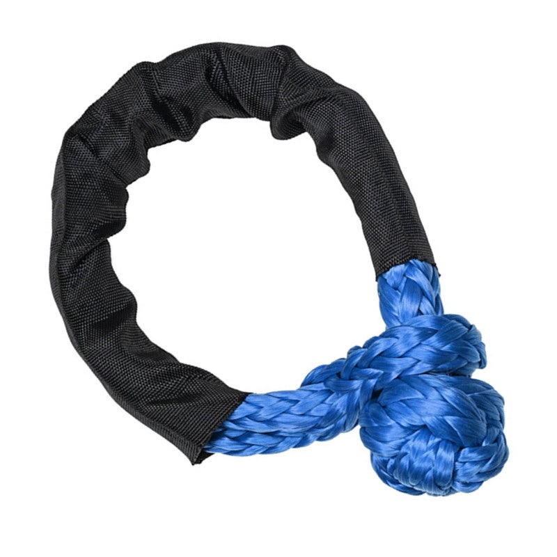 Soft Shackle 17 Ton Breaking Strength Strong Soft Release Buckle Polymeric Polyethylene Soft Shackle - Wear Resistant Protective Sleeve Heavy Duty Soft Shackle for Offroad Towing Rescue Road Recovery - Image 5
