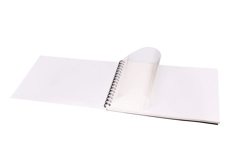 NOZOMI Artist Series Water Color Pad 300 GSM Rough Grain Surface Watercolor Paper with Color Protection SheetsArt JournalScrap Book for Paint Pencil Ink crylic Colors A4 Size 20 Sheets - Image 4