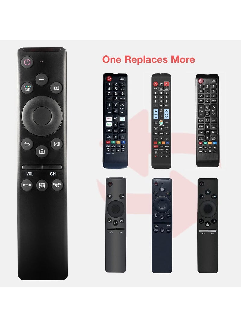 IAF Universal Remote-Control for Samsung Smart-TV, Remote-Replacement of HDTV 4K UHD Curved QLED and More TVs, with Netflix Prime-Video Buttons - Image 2