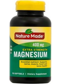 Nature Made Extra Strength Magnesium Oxide 400 mg, Dietary Supplement for Muscle Support, 110 Count  - Image 2
