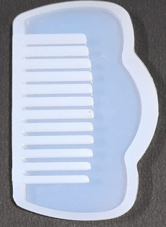 Ditya Crafts Resin Silicone Mold DIY Resin Comb Mould Silicone Mold Multipurpose DIY Hair Comb Silicone Mold Comb Without Handle Set of 2 - Image 3