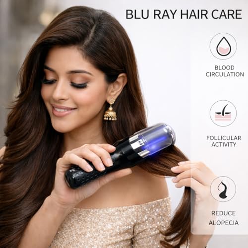 RichCurls Rechargeable Hair Split End Remover Machine – 2-in-1 Automatic Split End Cutter & Hair Trimmer for Frizzy, Dry, Damaged, Curly Hair – Ideal for Women Seeking Smooth, Healthy Locks - Image 3