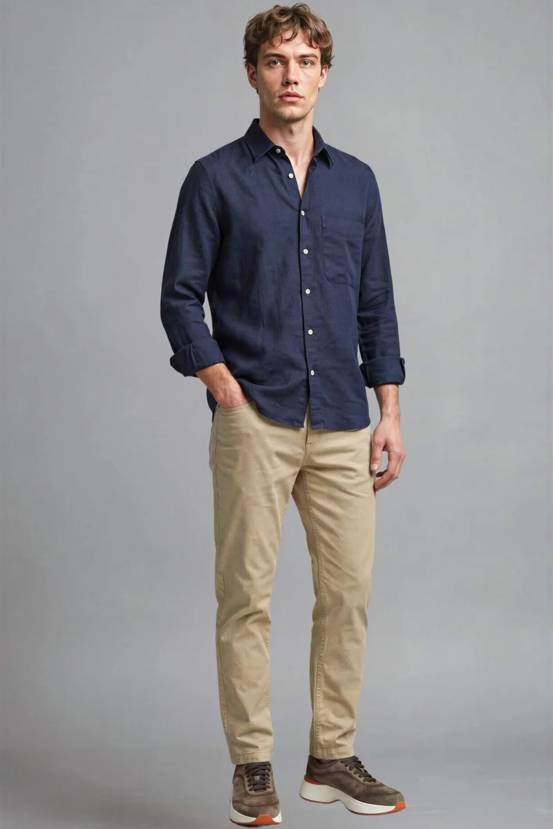Defacto  Cotton Trousers for Men | Best Price UAE