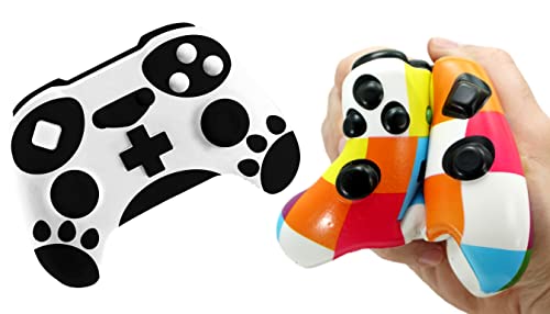 Ja-Ru JARU Video Game Controller Squishy Fidget Toy 1 Controller Soft Slow Rising Foam Jumbo Squishies Play Controller Stress Toys for Kids Sensory Tactile Game Squeeze Toy Party Favor 33601 - Image 1