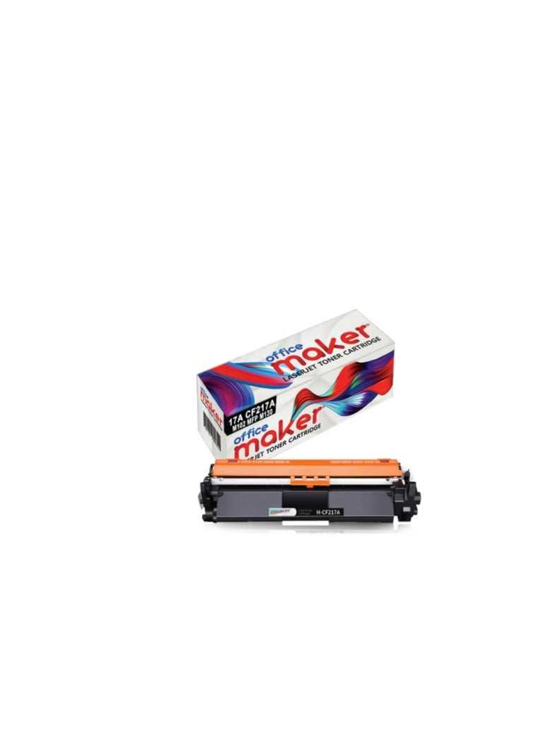 Office Maker 17A CF217A Laserjet Toner Cartridge for HP Printer Black - Image 2