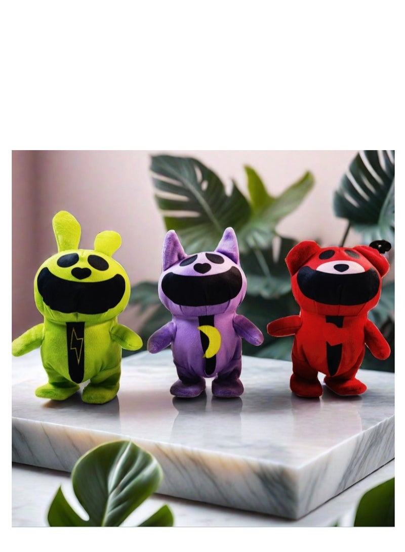 XiuWoo Smiling Critters Chapter 3 CatNap Plush music figure doll Toy Gifts for Game Fans Birthday - Image 2