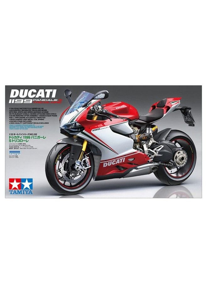 Tamiya أمريكا إنك 1 12 دوكاتي 1199 بانيجال إس تريكولور Tam14132  - Image 3