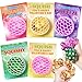 AuroTops Valentines Day Cards for Kids24 Pack Squeeze Balls Fidget Toys Bulk with Valentines Day Cards for Kids School Classroom Exchange Valentines Gifts for Boys GirlsKids Party Favors Prizes - Image 2