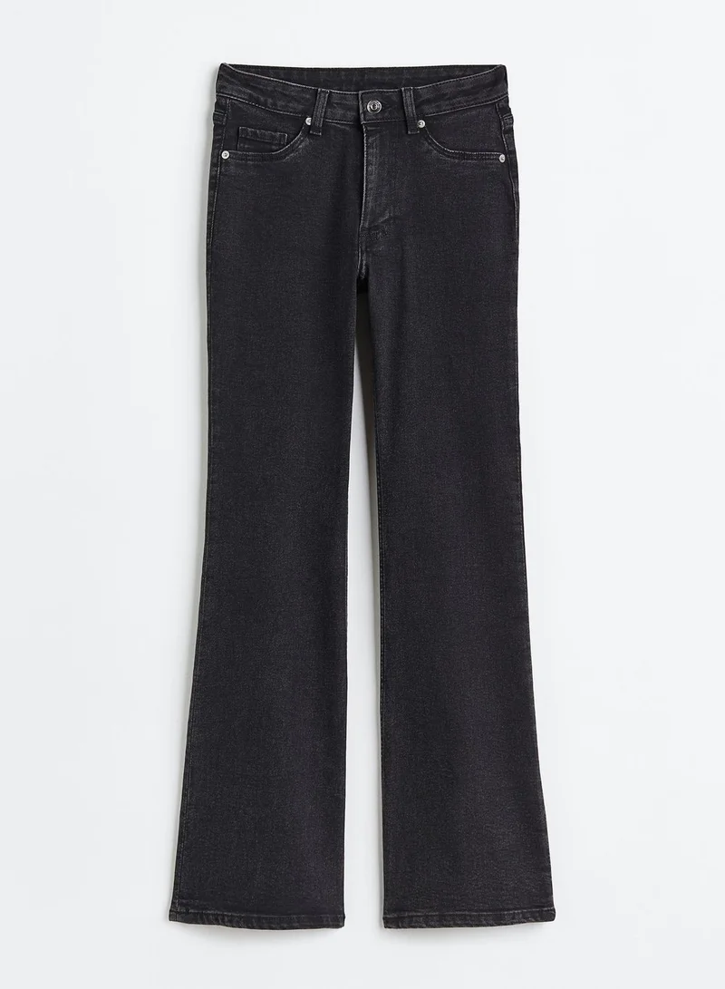 H&M Flared High Waist Jeans