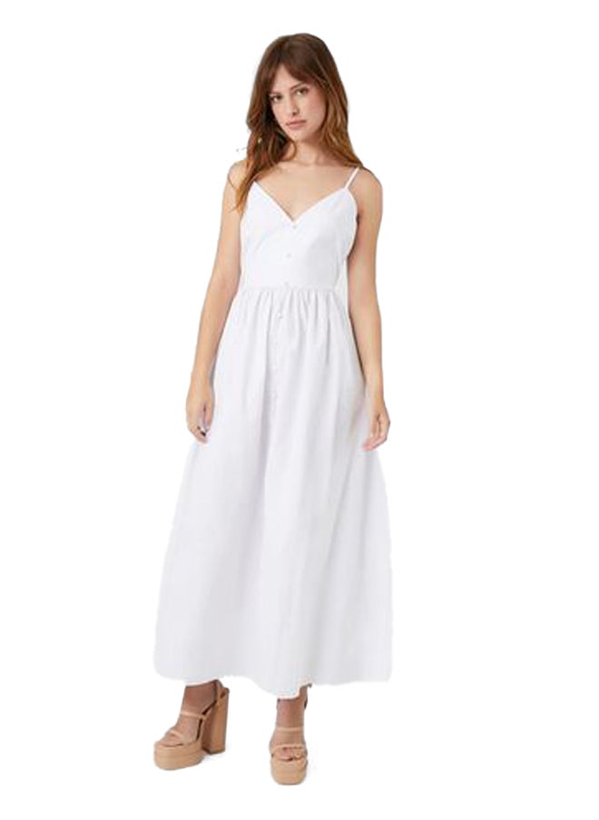 FOREVER 21 V-Neck Cami Maxi Dress  - Image 1