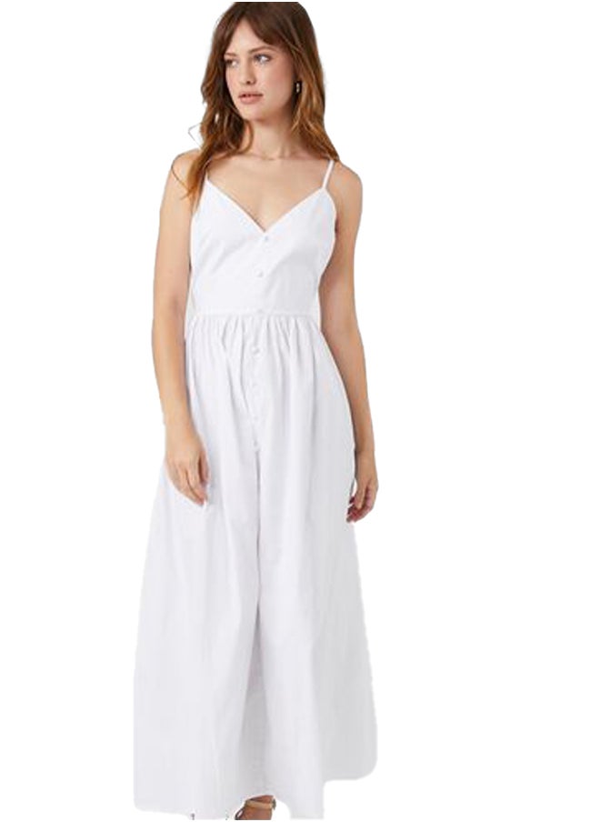 FOREVER 21 V-Neck Cami Maxi Dress  - Image 4