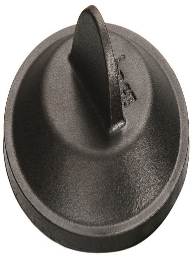 Lodge H5MIC Heat Enhanced and Seasoned Cast Iron Miniature Lid, 5-Inch - Image 1