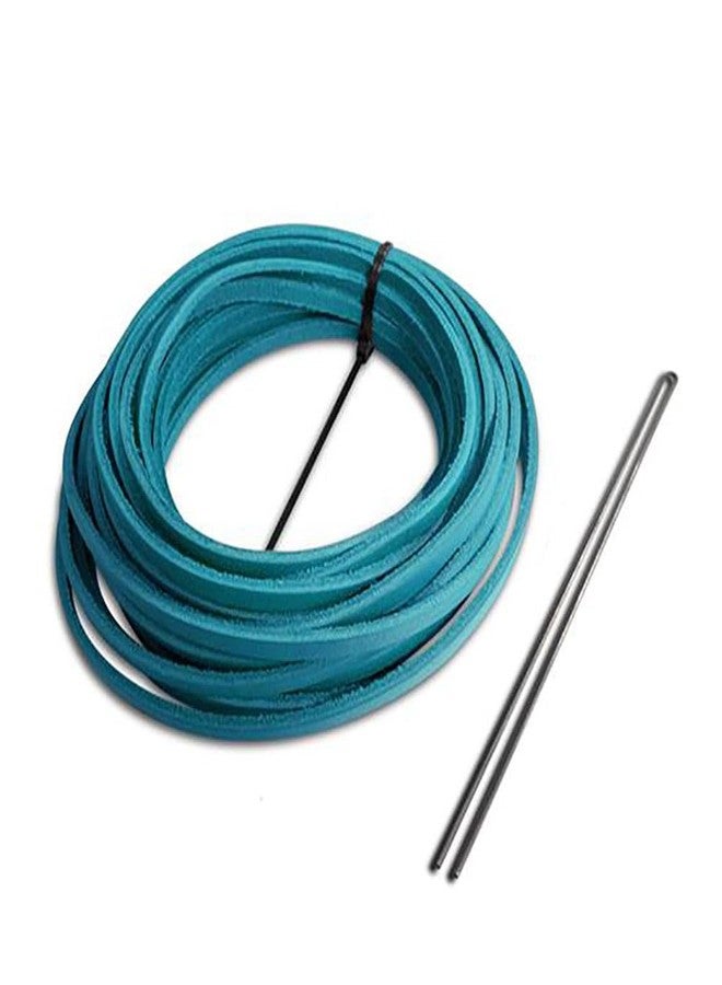 Rawlings | Glove Re-Lace Pack | Baseball / Softball | Standard 3/16" X 72" Laces with Tool | Carolina Blue - Image 1