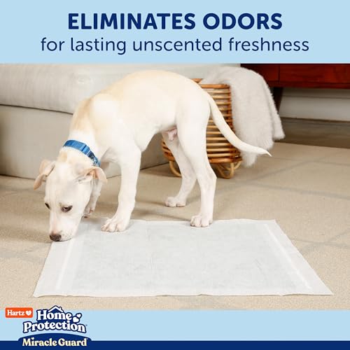 Hartz New! Hartz Home Protection Miracle Guard Dog Pads, Regular Size 25 Count, 3X Absorbency & 3X Longer use, Won't Leak and Odor Eliminating - Image 5