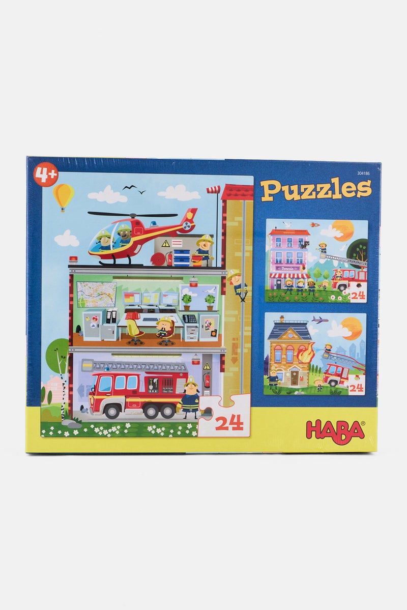 HABA Puzzles Little Fire Brigade 304186 - Image 1