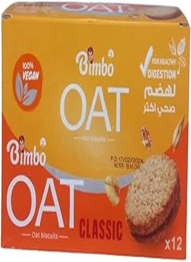Bimbo - Corona Bimbo Classic Oat Biscuits 12 Pieces - Image 1