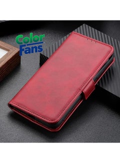 Red/PU Leather