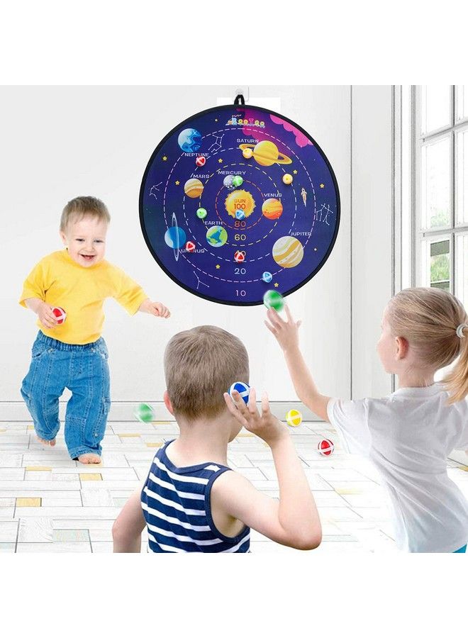 Bootaa 2 Pack 29" Large Dart Board Game Set With 20 Sticky Balls Indoor/Sport Outdoor Fun Party Play Games Boys Girls Toys Birthday Toy Gifts For 3 4 5 6 7 8 9 10 11 12 Year Old Boys Girls Kids - Image 5