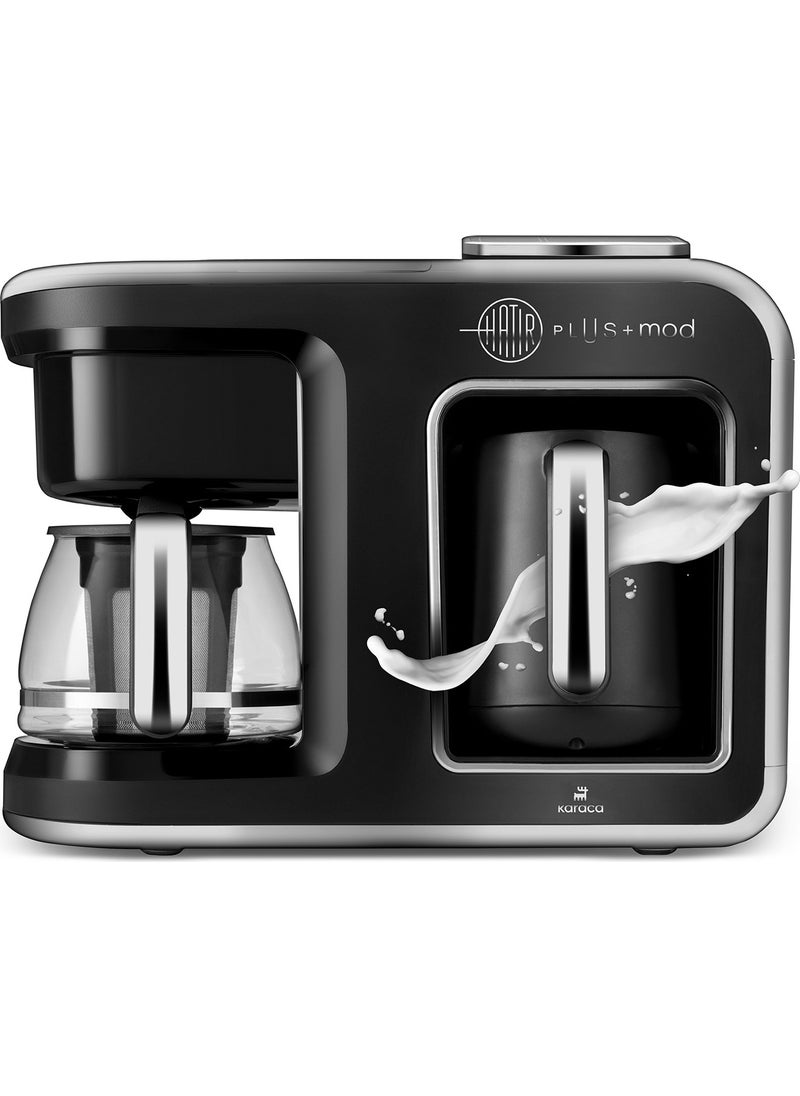 Karaca Hatır Plus Mod 5 In 1 Talking Coffee Machine Cool Gray  - Image 1