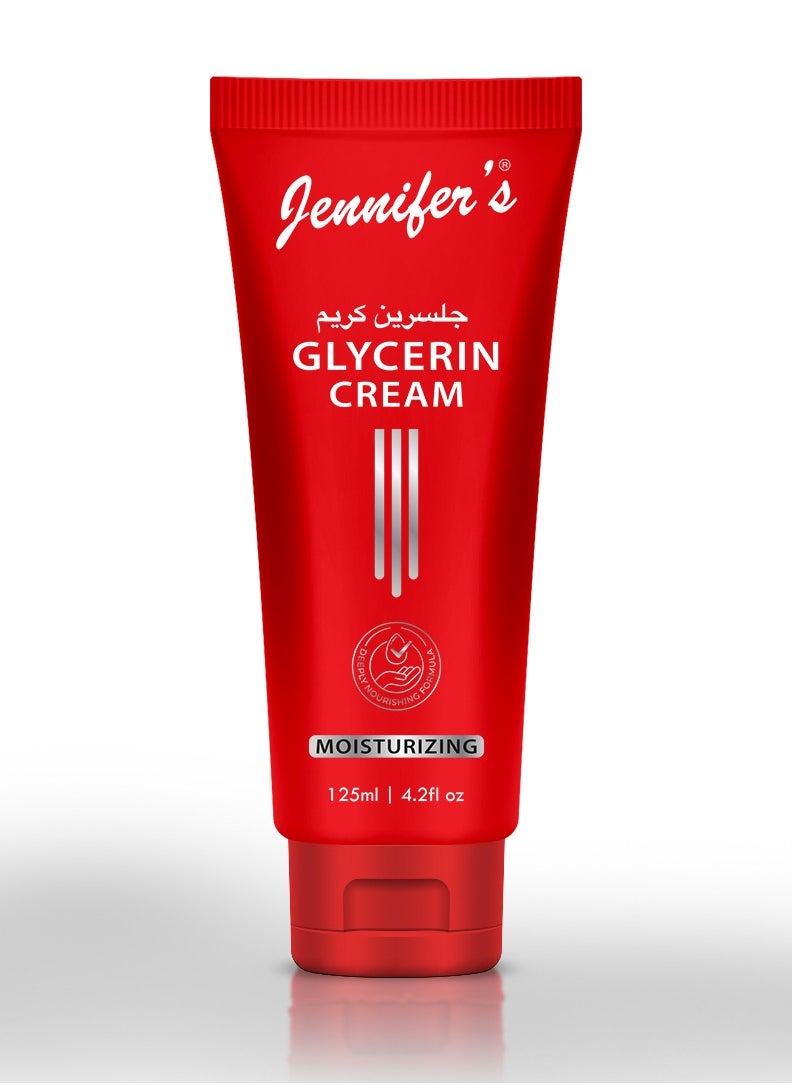 Jennifer's Glycerin Cream Moisturizing 125ML - Deep hydration, long-lasting softness & Smoothness for Everyday Skincare - pzsku/Z93EADC709D0BD79BFA4DZ/45/_/1734163644/b3240927-7fdc-4515-b1ec-ec883790af8a