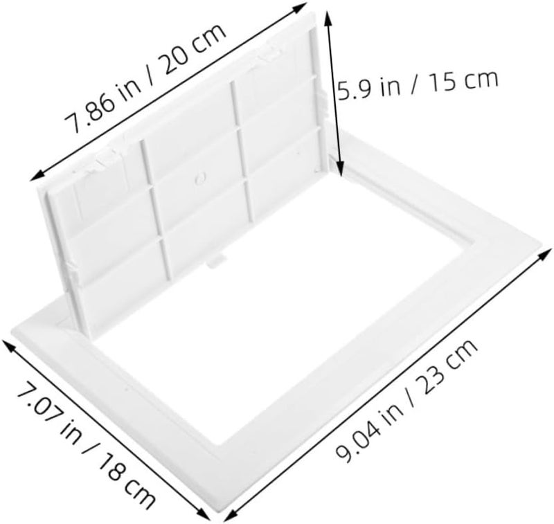 ARTIBETTER Convenient Access Door Panel for Drywall Quick Installation Decorative Cover for Ceiling and Wall Repairs for Plumbing and Electrical Access - Image 2