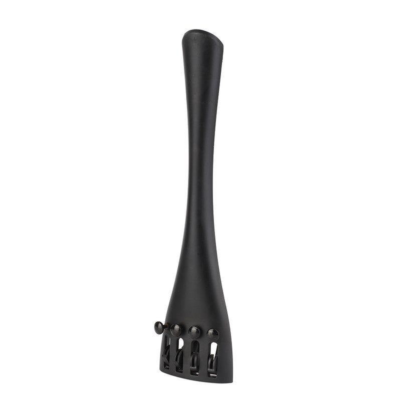 4/4 Cello Tailpiece with 4 Tuners Carbon Fiber String Tailpiece Replacement Cello Tuning Accessory - Image 2