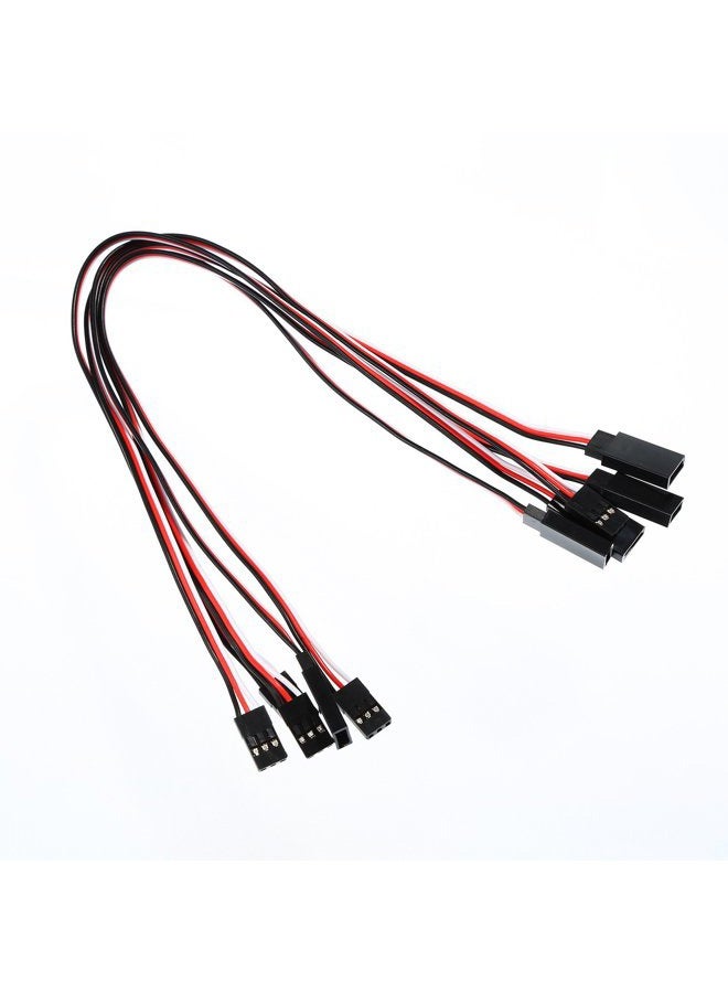TecUnite 20 Pieces 3-Pin Extension Cable Cord Female to Male Lead Wire Connectors for Servo Extension Connection Control Board Remote Control Parts(5 Sizes) - Image 5
