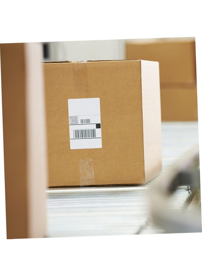 لفات ملاحظات لاصقة على شكل رمز شريطي، ملصقات حرارية مباشرة، ملصقات مخزن، طابعة ملصقات، علامات هدايا، ملصقات ذاتية اللصق، ملصقات عناوين، ملصقات بيضاء - Image 5