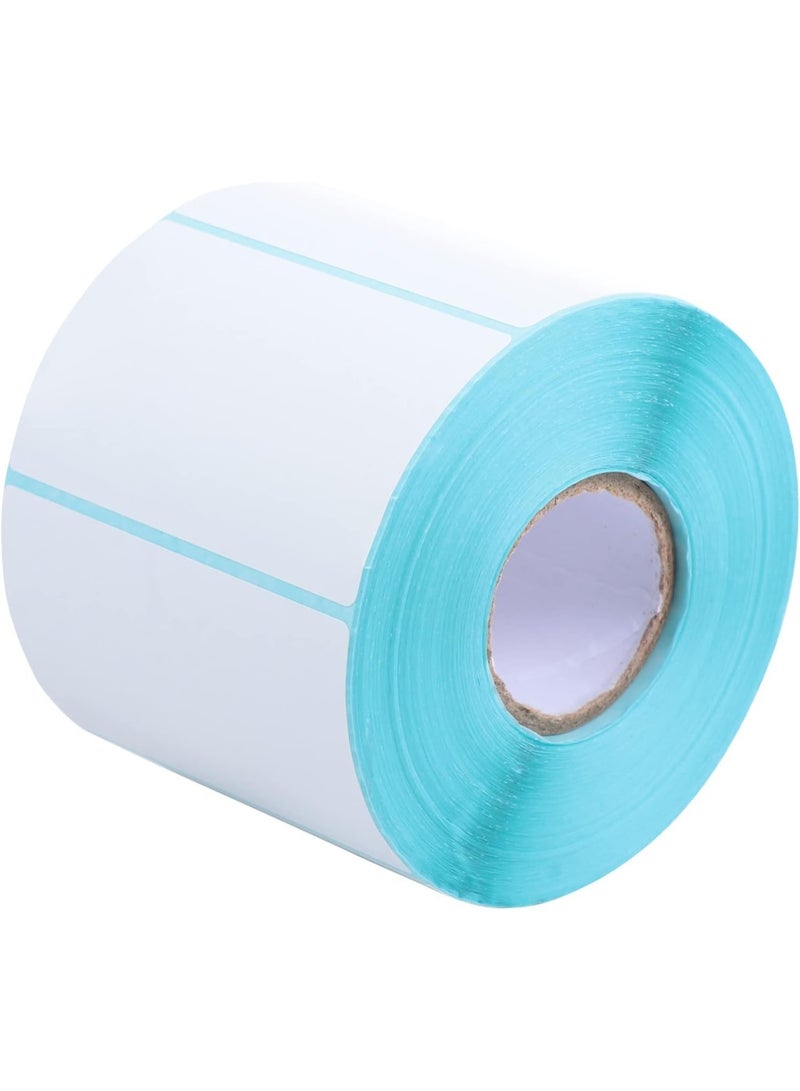 لفات ملاحظات لاصقة على شكل رمز شريطي، ملصقات حرارية مباشرة، ملصقات مخزن، طابعة ملصقات، علامات هدايا، ملصقات ذاتية اللصق، ملصقات عناوين، ملصقات بيضاء - Image 1