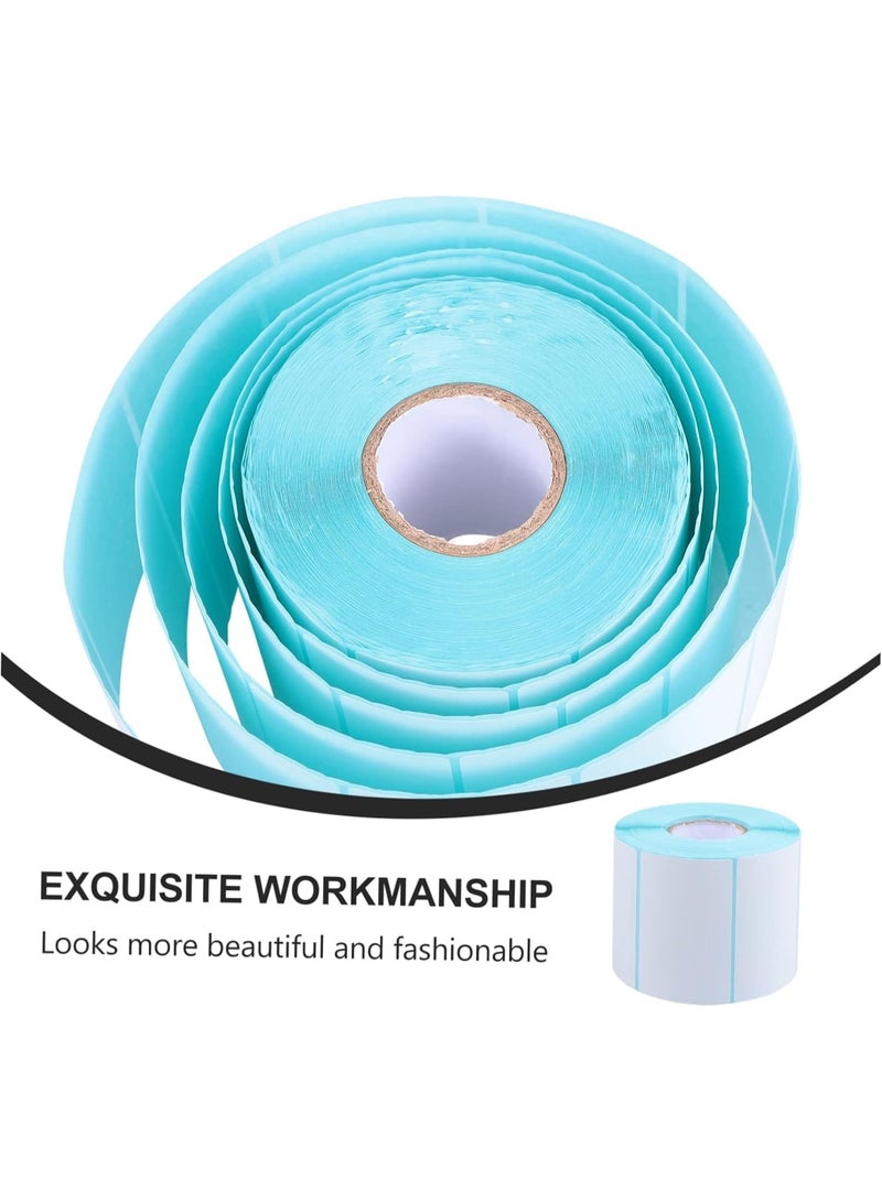 لفات ملاحظات لاصقة على شكل رمز شريطي، ملصقات حرارية مباشرة، ملصقات مخزن، طابعة ملصقات، علامات هدايا، ملصقات ذاتية اللصق، ملصقات عناوين، ملصقات بيضاء - Image 3