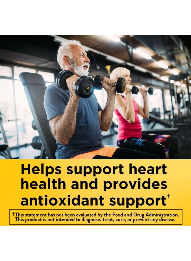 Nature Made Coq10 100 Mg With Black Pepper Extract For Enhanced Nutrient Absorption Dietary Supplement For Heart Health Support 30 Softgels 30 Day Supply  - Image 3