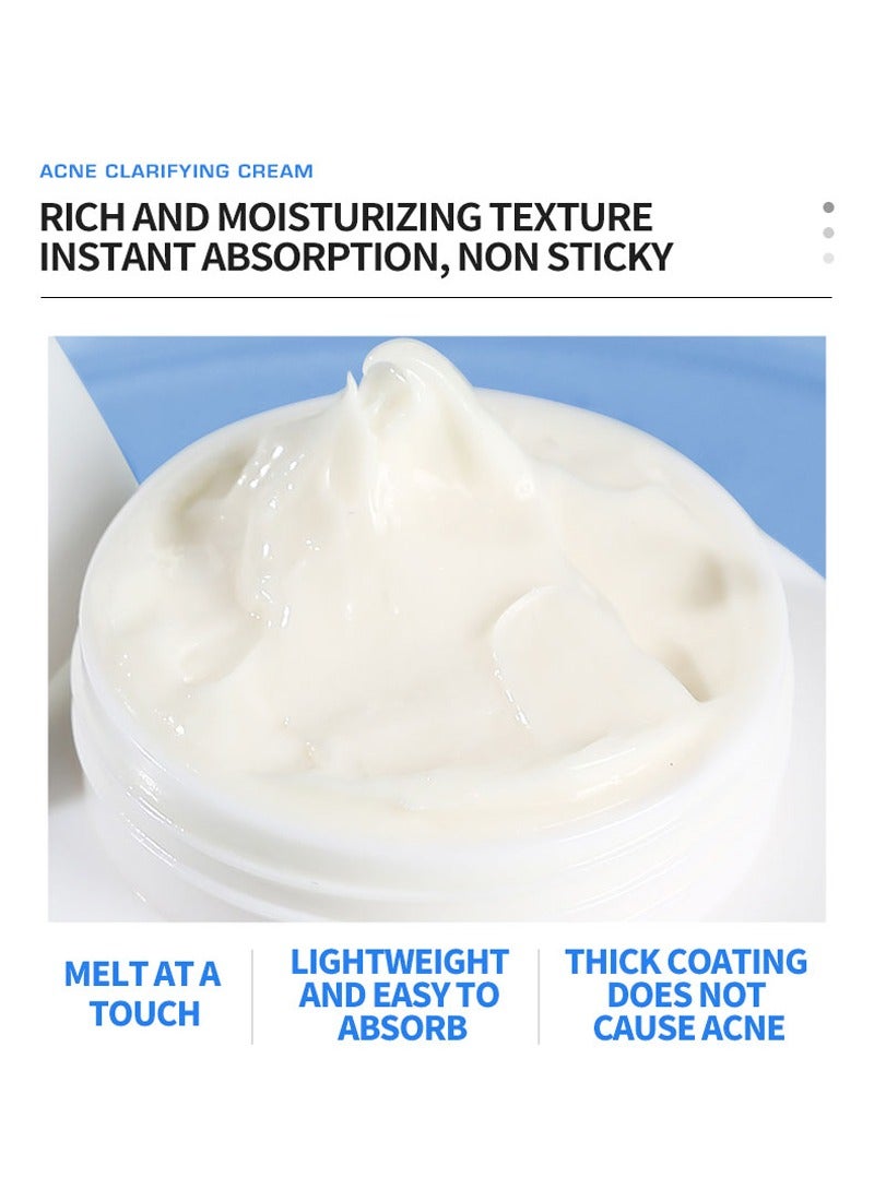 DEleventh Korean Brand Acne Clarifying Cream 30g / with Salicylic Acid, Vitamin B5 & Vitamin E, and Botanical Extracts for Reduced Breakouts, Clear and Soothe Acne-Prone Skin - Image 4