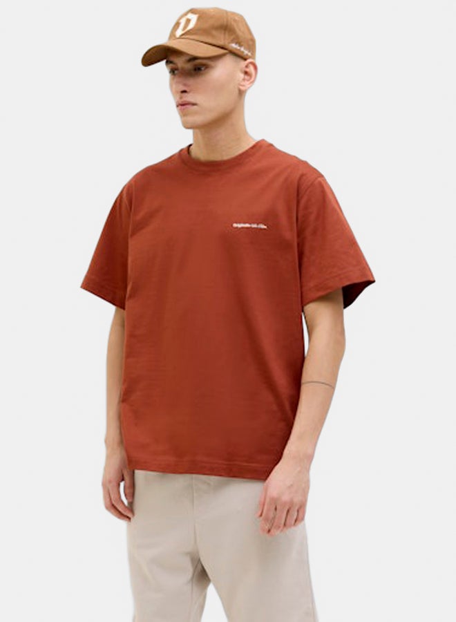 JACK & JONES JACK & JONES Mens Paros Easter Sketch Tee Crew  - Image 2