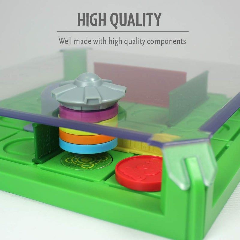 ThinkFun Invasion of the Cow Snatchers STEM Toy and Logic Game for Boys and Girls Age 6 and Up - A Magnet Maze Logic Puzzle - Image 4