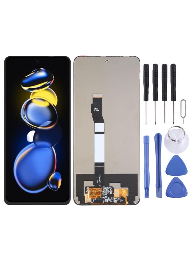 erorex Replacement TFT LCD Screen and Digitizer Full Assembly For Xiaomi Redmi Note 11T Pro/Redmi Note 11T Pro+/Redmi K50i - Image 1