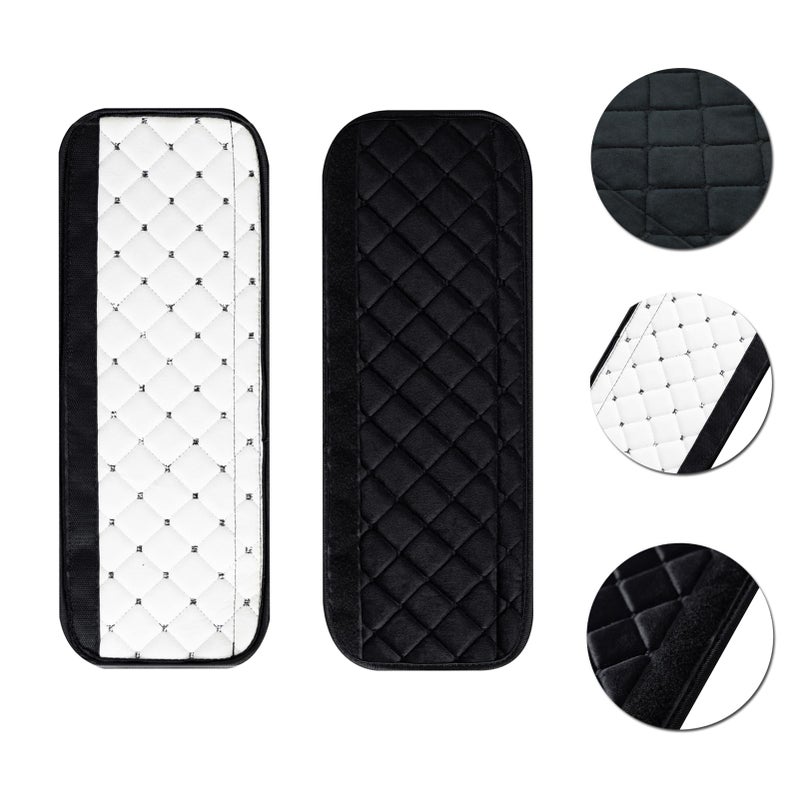 SONAICHTE Seat Belt Cover Pad Car Accessories Car Seat Belt Pads Seatbelt Cushion Seatbelt Covers seat Belt Cover pad for Adults (2 Pack Black 15.5in) - Image 5