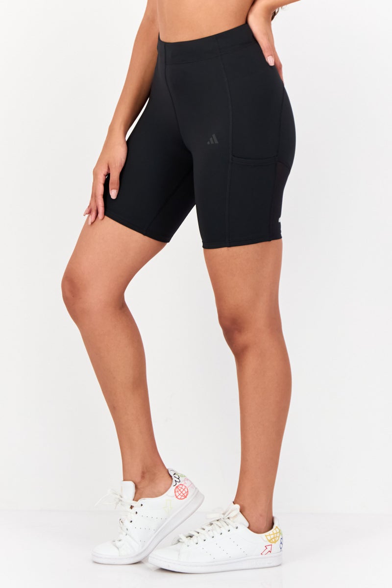 Adidas Women Sportswear Fit Training Shorts, Black - Image 2