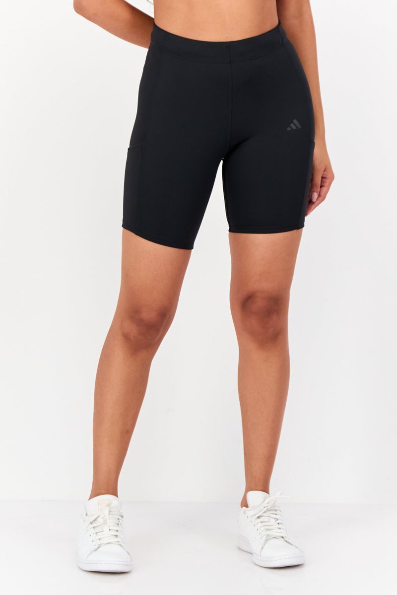 Adidas Women Sportswear Fit Training Shorts, Black - Image 1