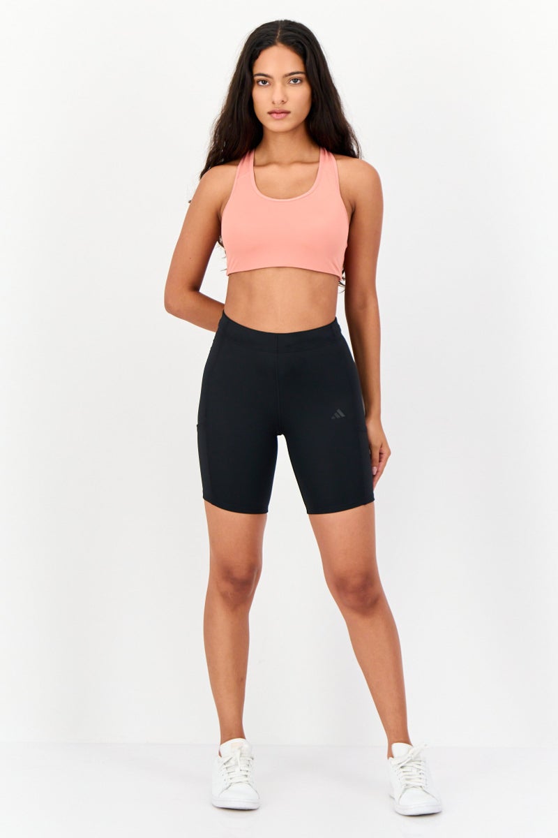 Adidas Women Sportswear Fit Training Shorts, Black - Image 4