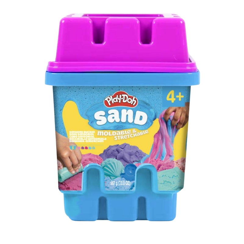 Play-Doh Moldable & Stretchable Sand Bucket (567 g)