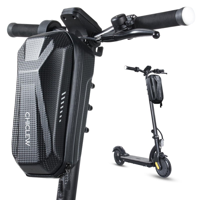 CHICLEW 3L Large Scooter Bag Quick Release Portable Electric Scooter Storage Bag Waterproof XL Scooters Handlebar Bag for Scooters Bikes Segway Ninebot and NIU - Image 2