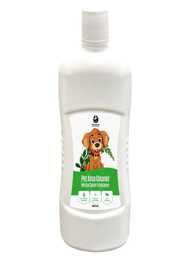 Tailworld Area Cleaner, Pet Area Odour Remover for All Types of Surfaces | Super Safe for The Pets, Can Remove Urine Smell for Instant Freshness, Eco-Friendly Odour (500ml), Liquid - Image 1