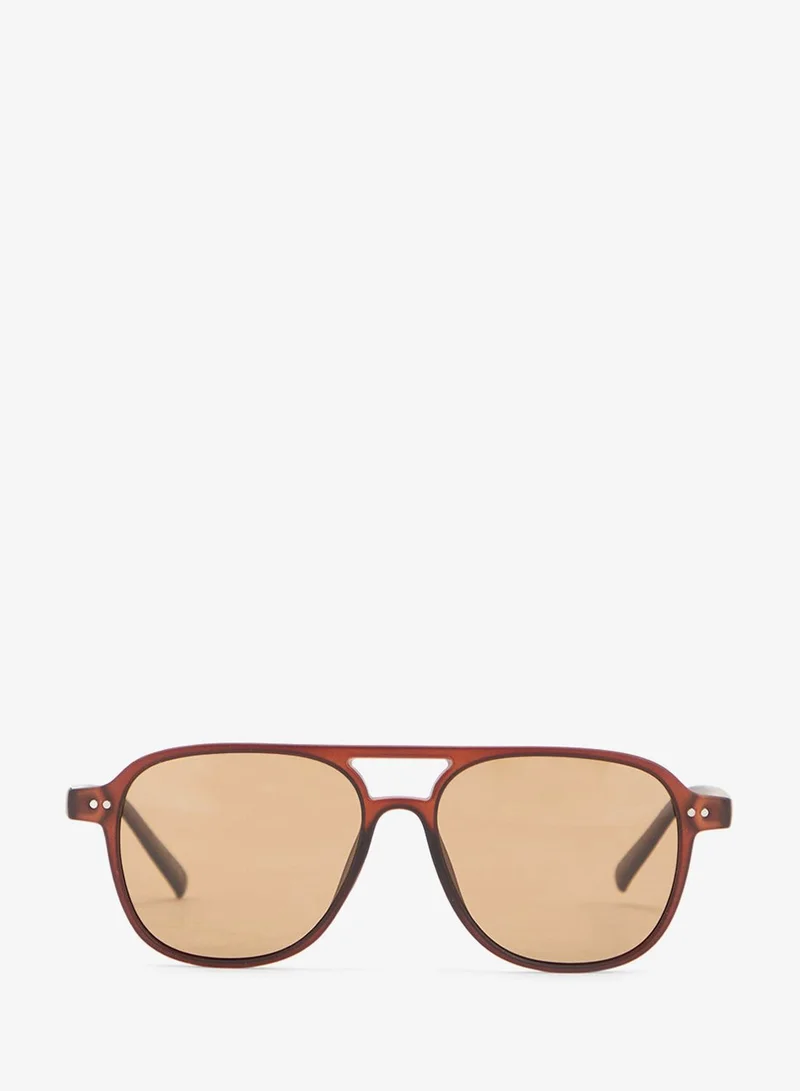 Robert Wood Polarized Lens Square Sunglasses