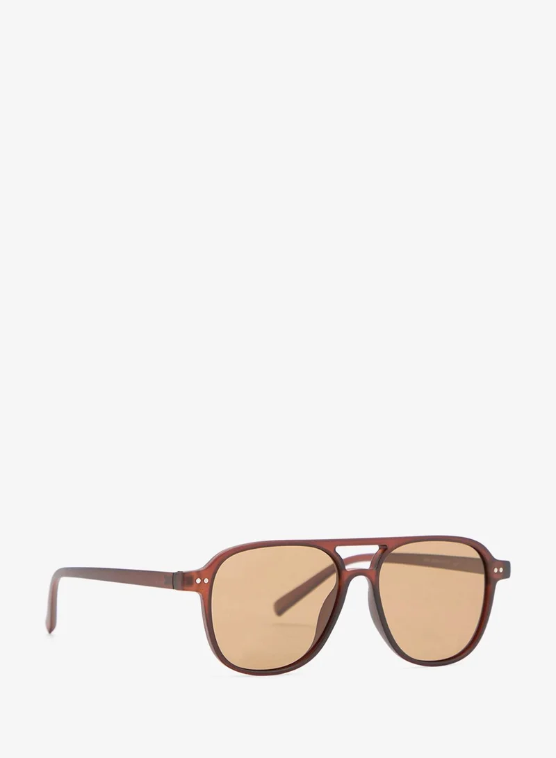 Robert Wood Polarized Lens Square Sunglasses